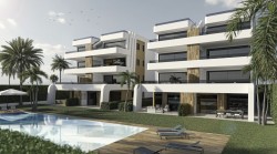 Новые апартаменты 70м2 рядом с полем для гольфа в Алама де Мурсия