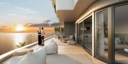 Новые квартиры с огромными террасами в Агилас 