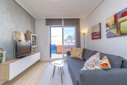 Квартира 42м2 рядом с пляжем с прекрасным видом в Гуардамар-дель-Сегура