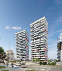 Фантастические апартаменты 66 кв. метров с видом на море в Кальпе