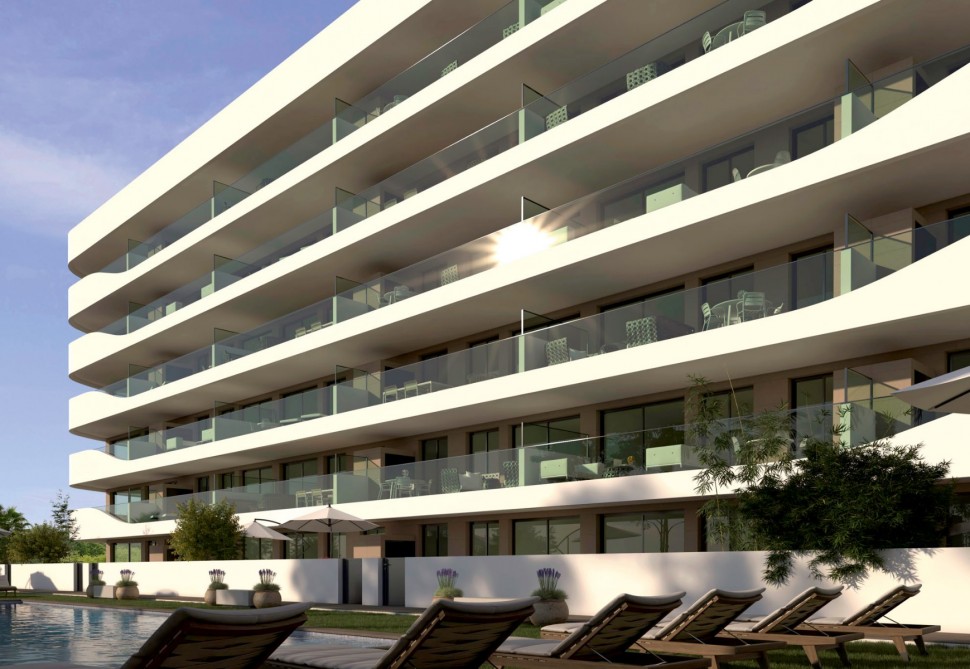 Квартиры 113 кв. метров в новостройке в Ареналес-дель-Соль (Гран-Алакант)