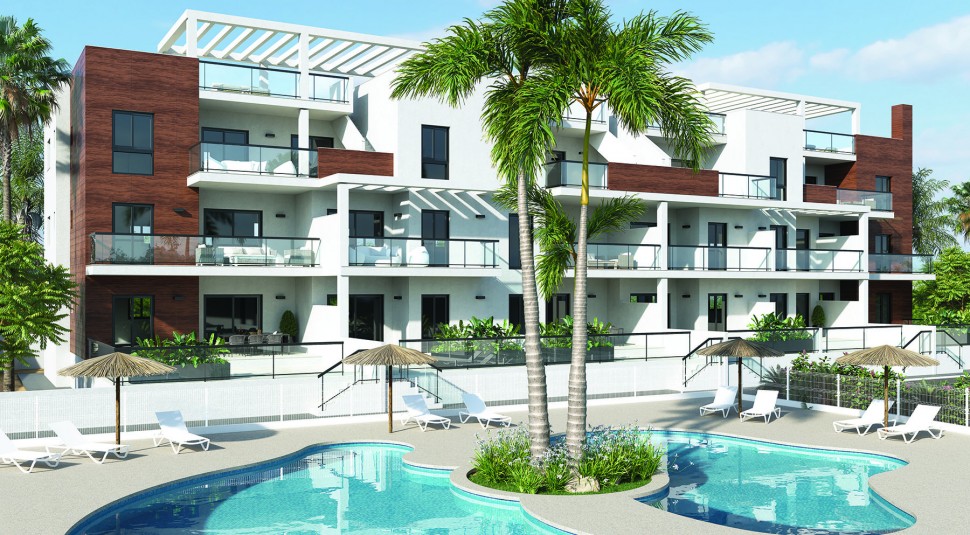 Новые апартаменты 72м2 рядом с пляжем в Торре де ла Орадада