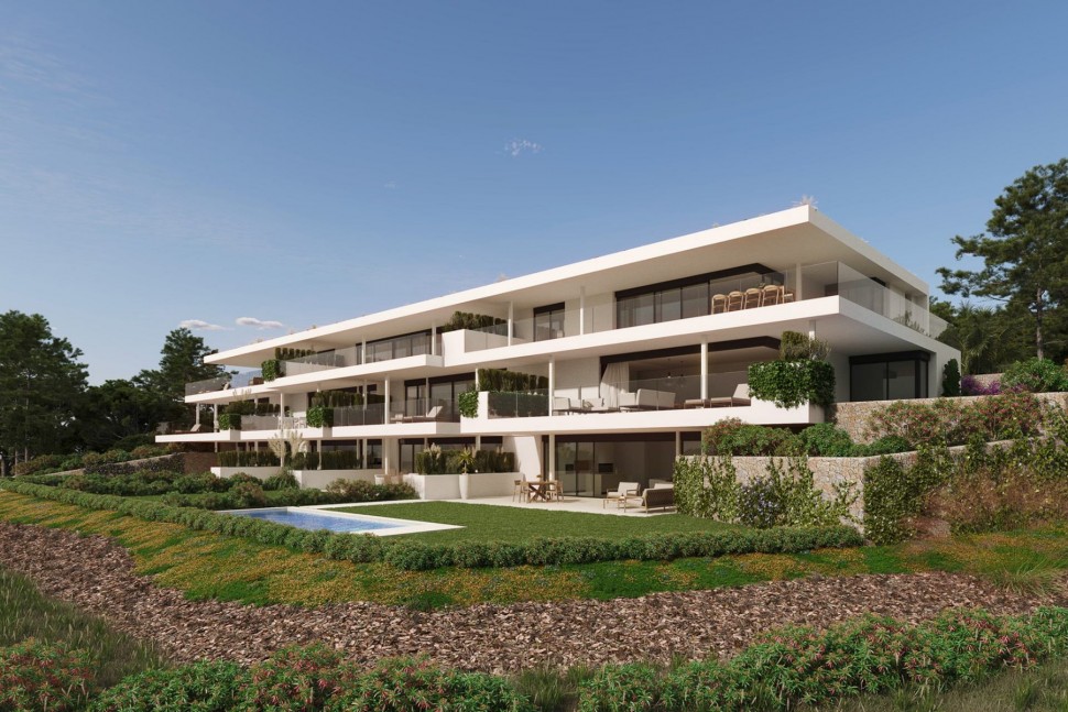 Роскошные апартаменты 133м2 с бассейном в Las Colinas Golf