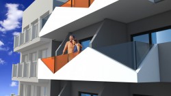 Новая квартира 89 кв. метров у моря в Торревьехе